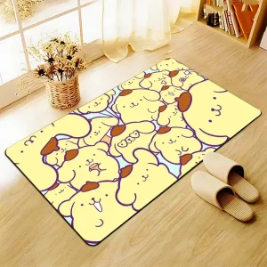 Cute Dog PomPomPurin Door Mat